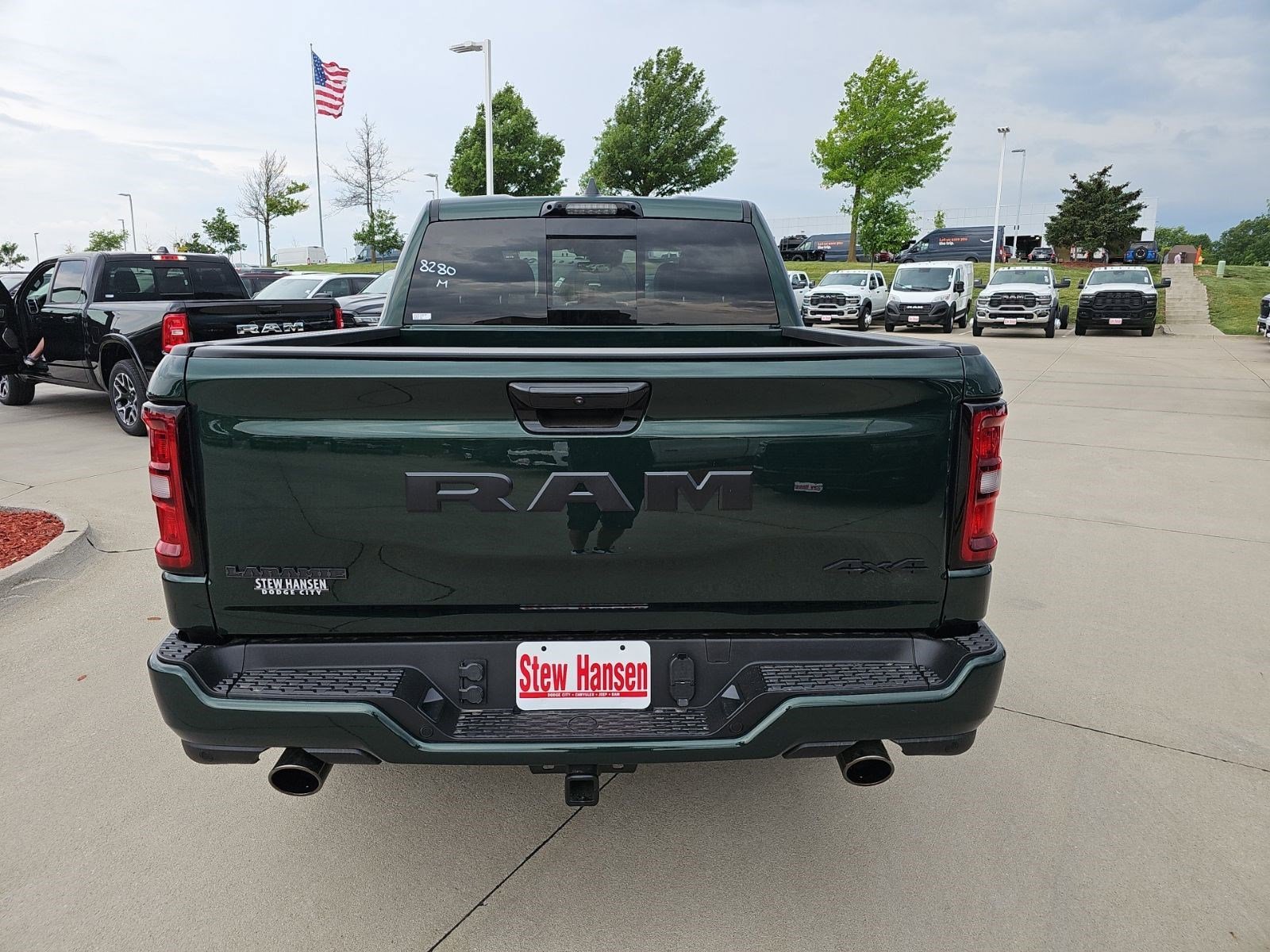 New 2026 Serrano Green Metallic Ram Laramie image 4