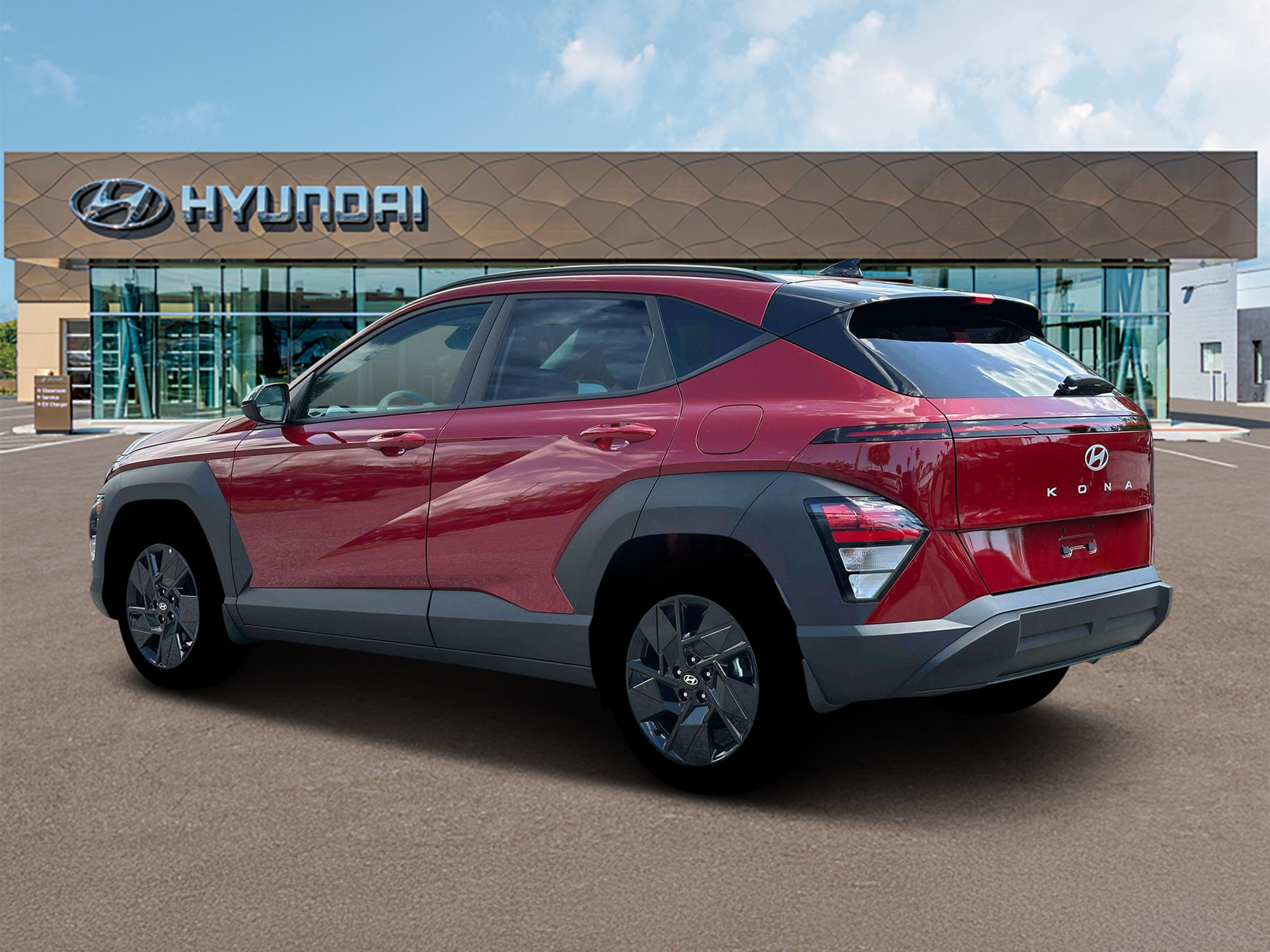 New 2026 Red Hyundai SEL Sport FWD image 4