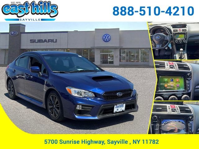 Used 2019 Subaru WRX Base with VIN JF1VA1A63K9804762 for sale in Sayville, NY