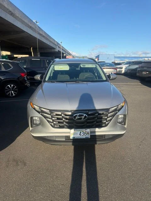 Used 2022 Silver Hyundai Blue image 1
