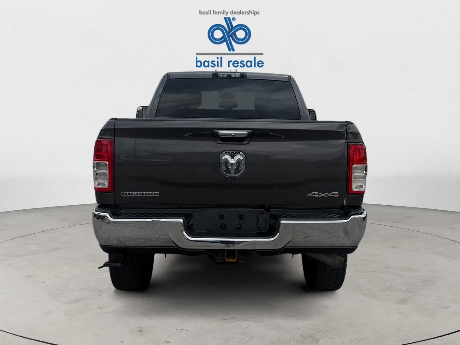Used 2019 Granite Crystal Metallic Clearcoat Ram Big Horn image 5