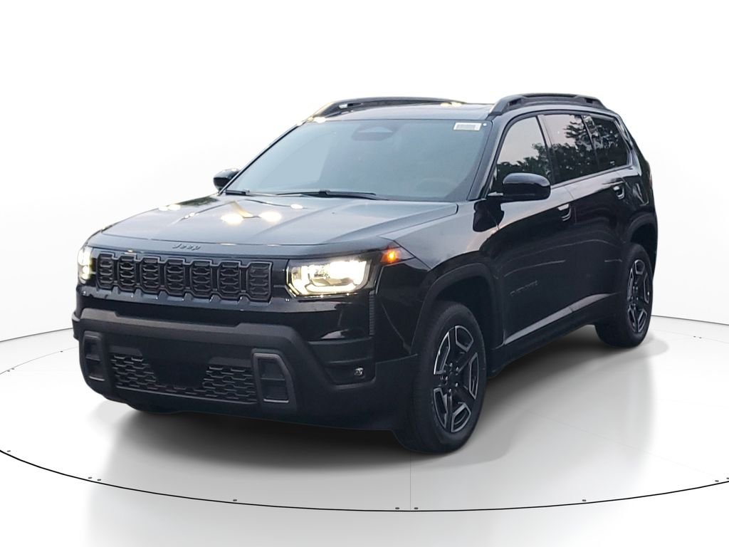 New 2026 Diamond Black Crystal Pearlcoat Jeep Limited image 2