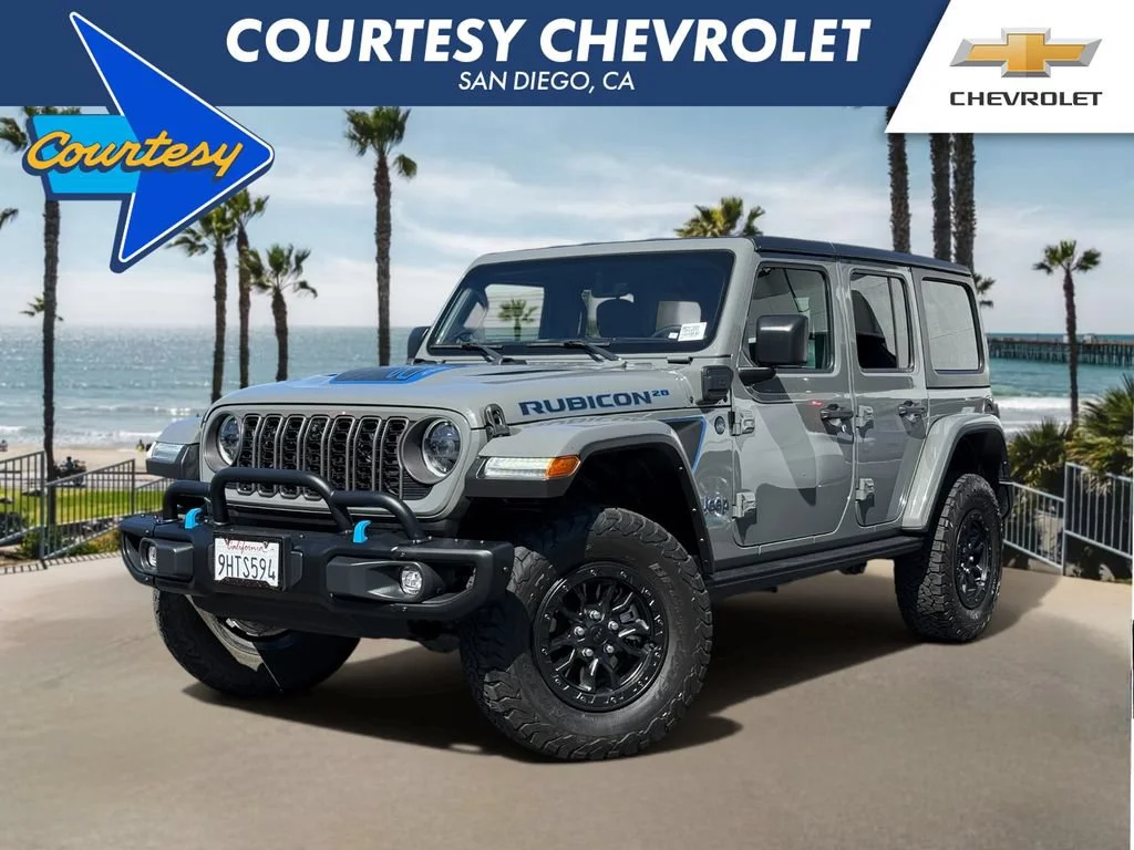 Used 2023 Gray Jeep Rubicon 20th Anniversary image 1