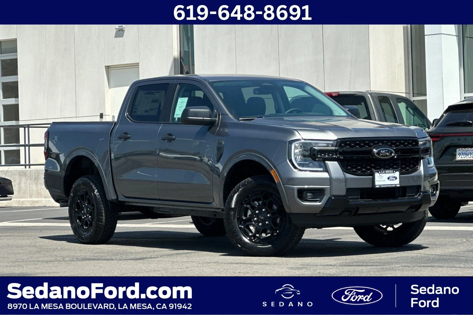 New 2026 Gray Ford XLT image 1