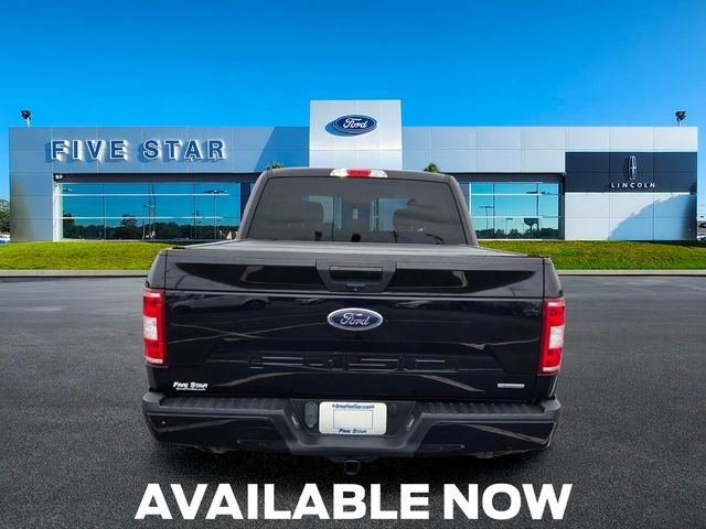 Used 2018 Shadow Black Ford XLT image 6