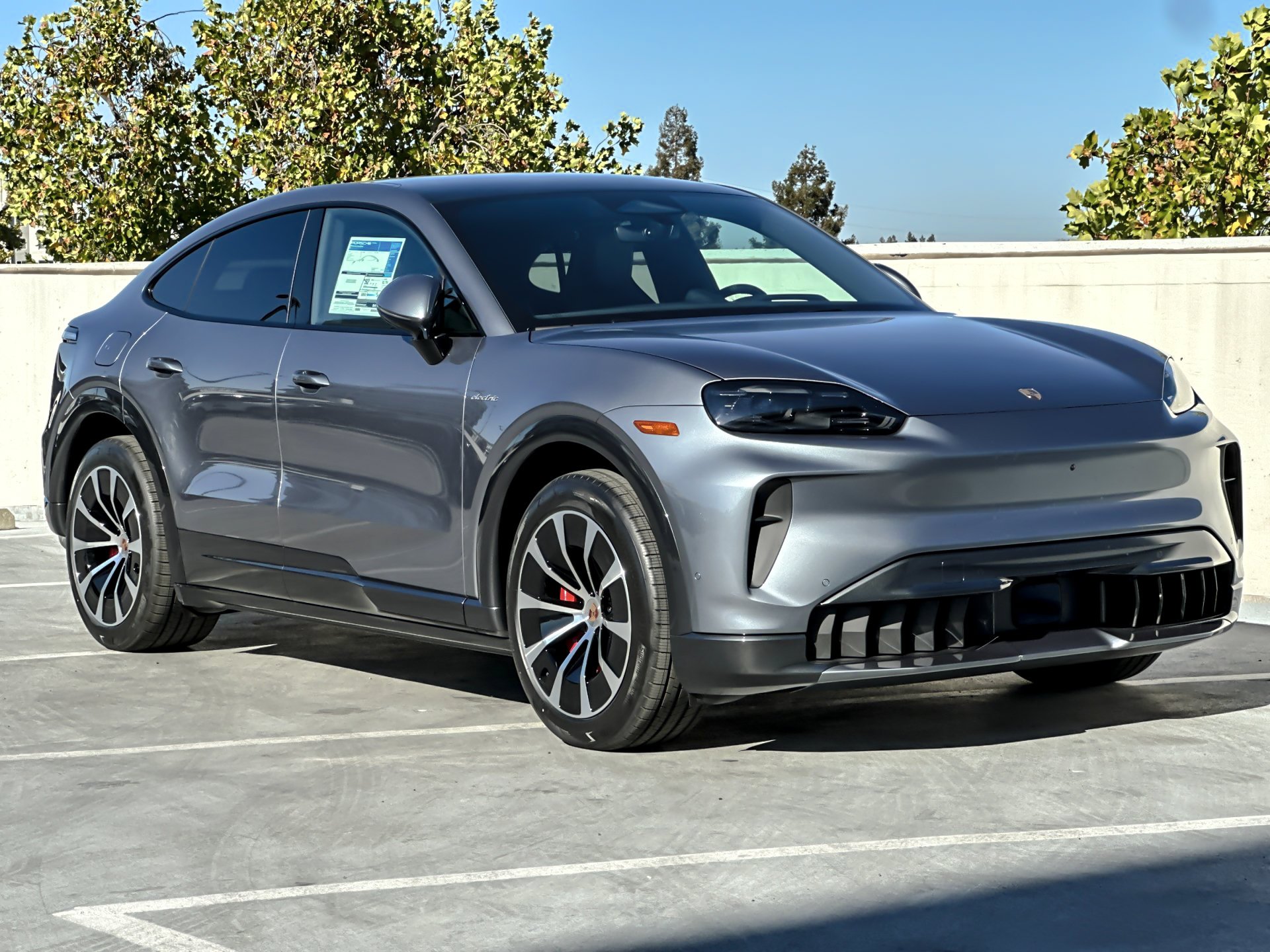 New 2026 Vanadium Grey Metallic Porsche S Coupe Electric image 11
