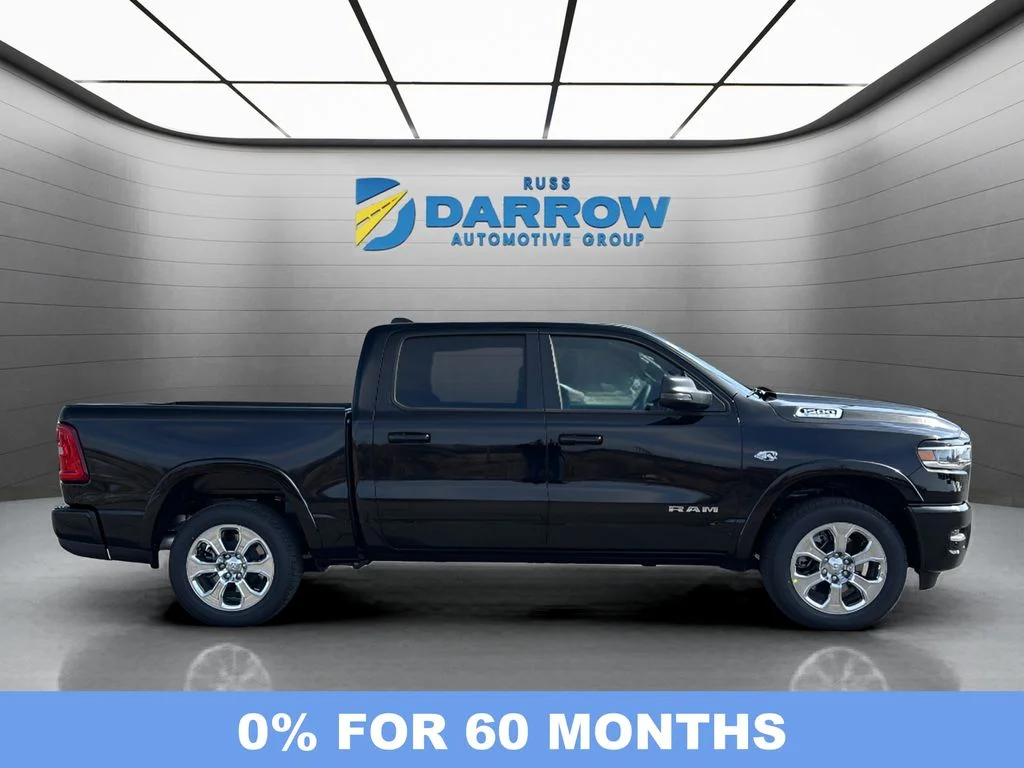 New 2026 Diamond Black Crystal Pearl-Coat Exterior Paint RAM Big Horn/Lone Star image 6