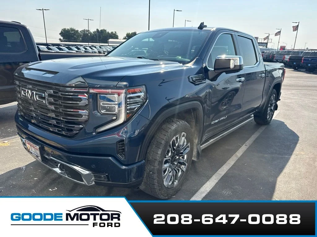 Used 2023 Pacific Blue Metallic GMC Denali Ultimate image 2