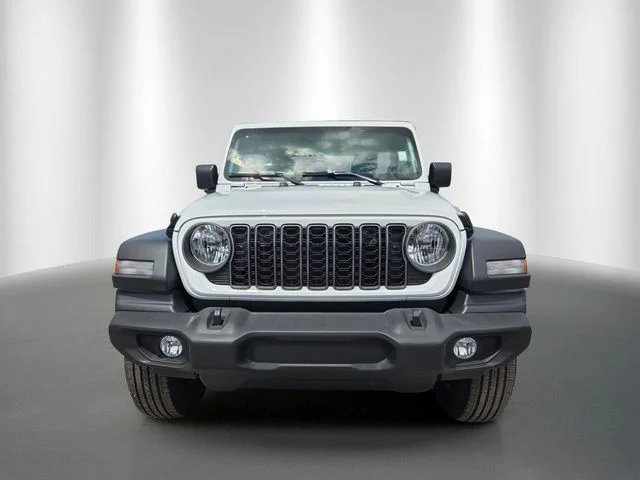 New 2026 Bright White Clear-Coat Exterior Paint Jeep Sport image 2
