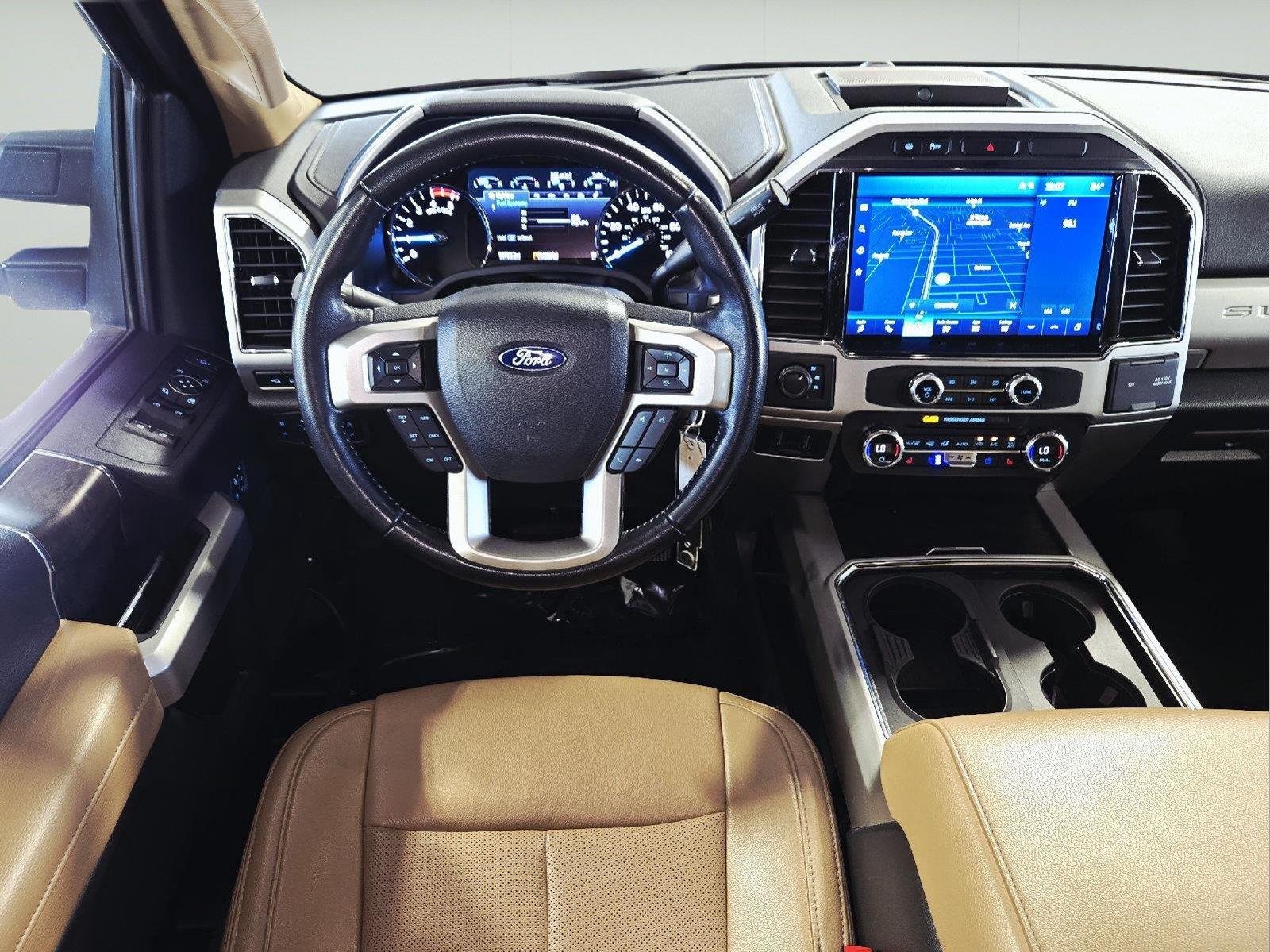 Used 2022 Rapid Red Metallic Tinted Clearcoat Ford LARIAT image 51