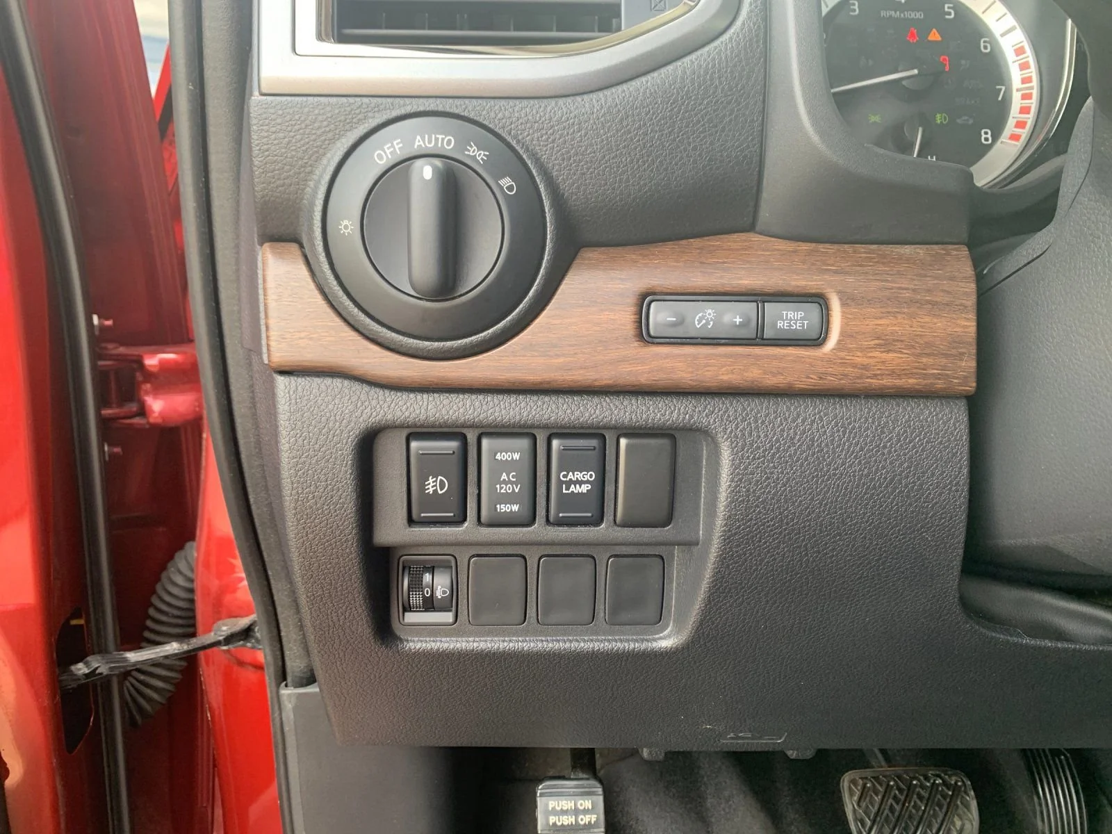 Used 2018 Red Nissan Platinum Reserve image 30