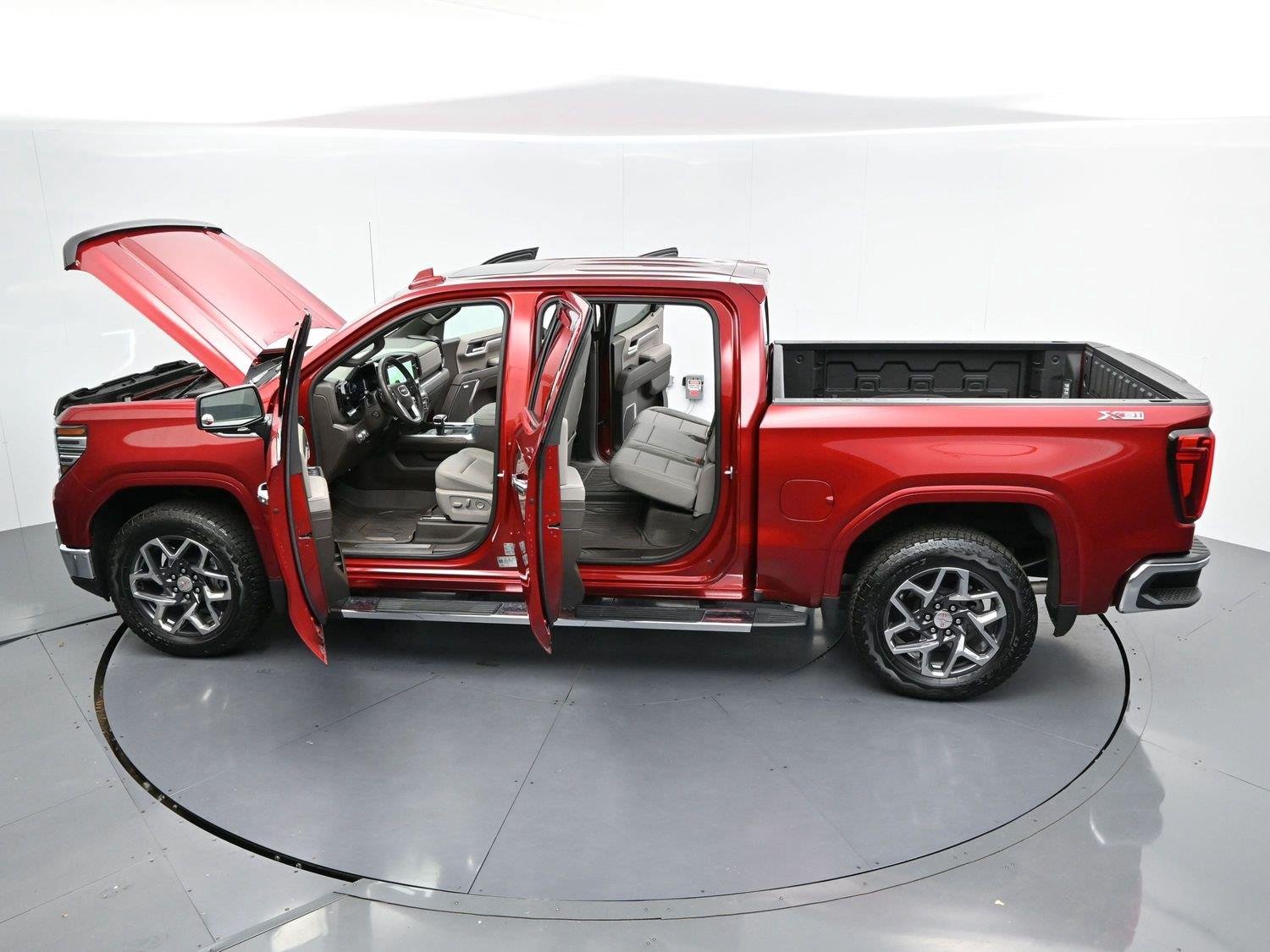 Used 2026 Volcanic Red Tintcoat GMC SLT image 39