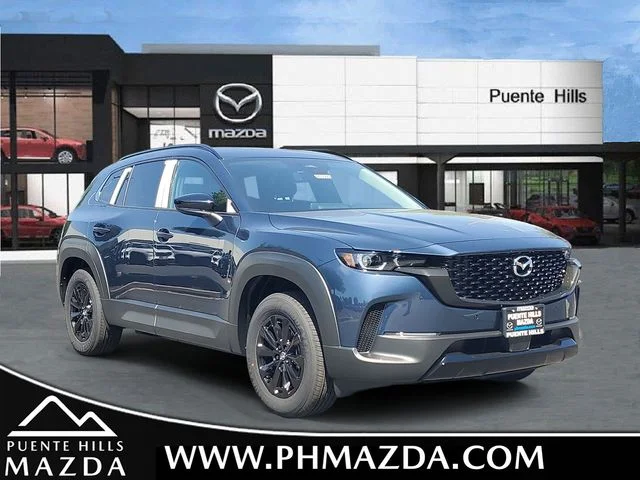 New 2026 Ingot Blue Metallic Mazda Premium AWD image 1
