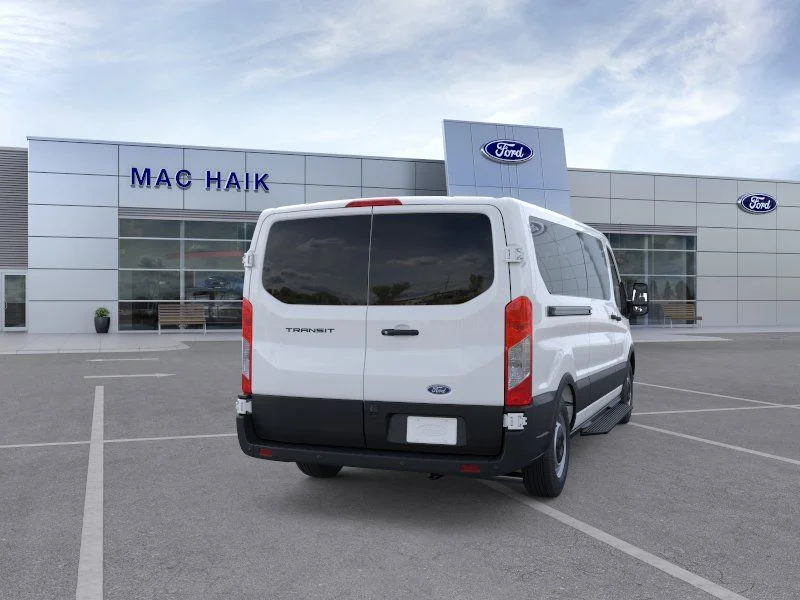 New 2026 Oxford White Ford Passenger Van XL image 8