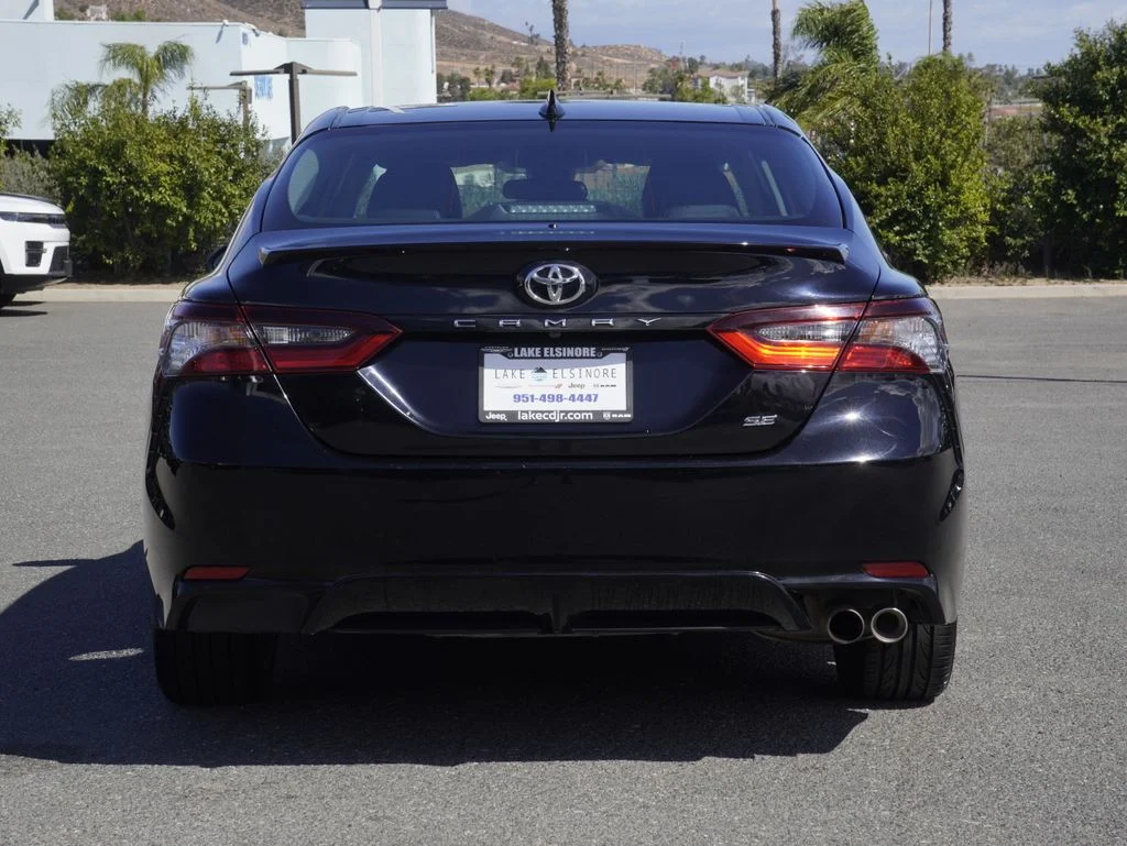 Certified Used 2023 Black Toyota SE image 4