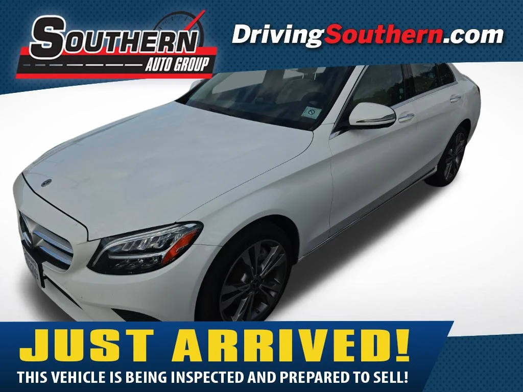 Certified Used 2019 White Mercedes-Benz C 300 image 1