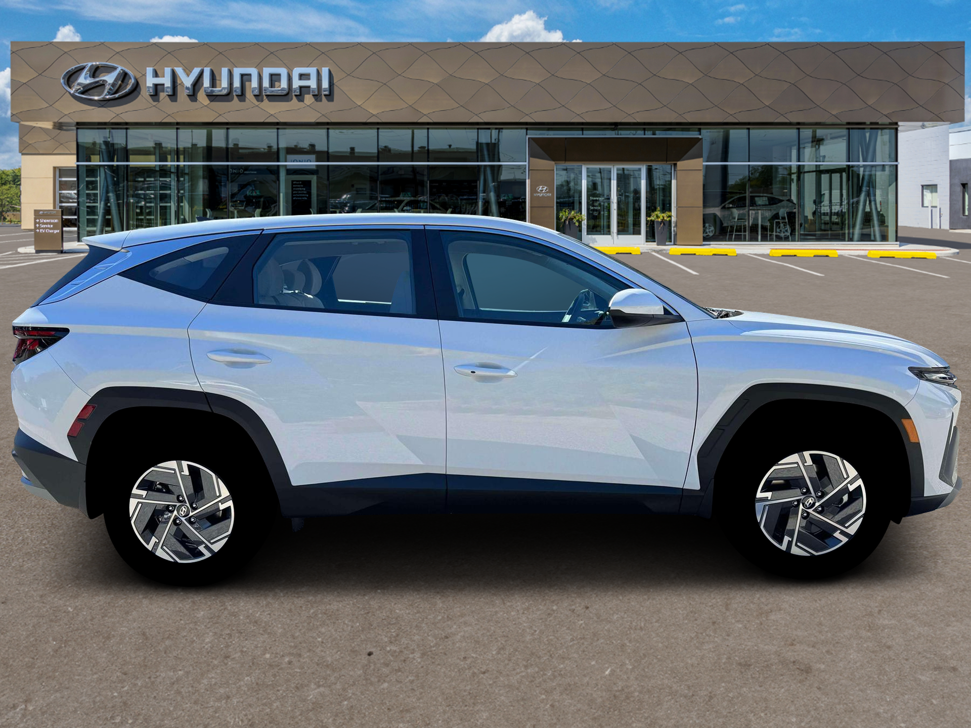 New 2026 Creamy White Pearl Hyundai Blue image 9