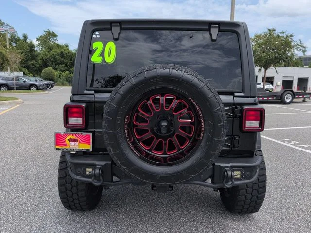 Used 2020 Black Jeep Unlimited Sport image 5