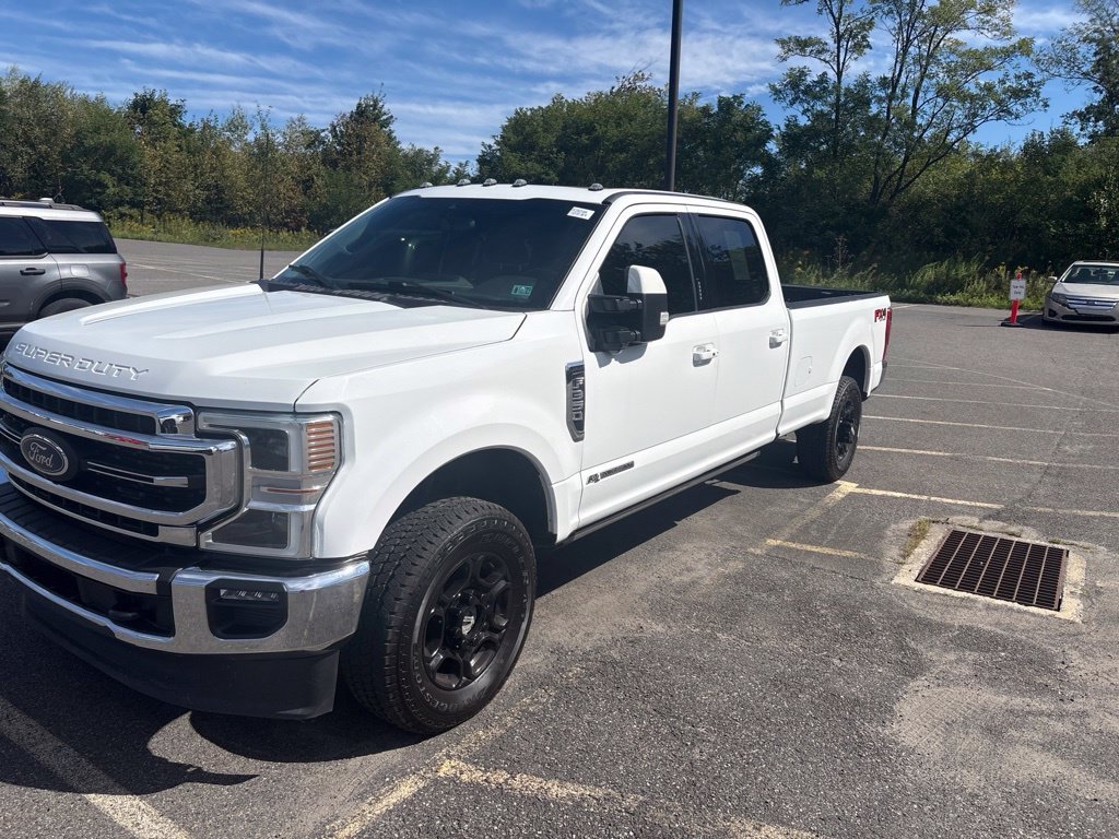 Used 2022 Oxford White Ford Lariat image 1