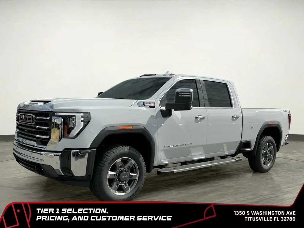 New 2026 Summit White GMC SLT image 2