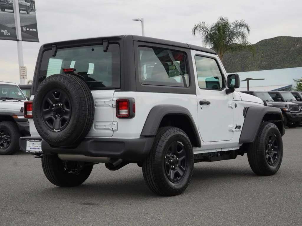 New 2026 Bright White Clear-Coat Exterior Paint Jeep Sport image 3