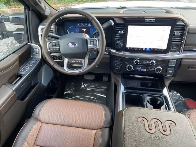 New 2026 Star White Metallic Tri-Coat Ford King Ranch image 11