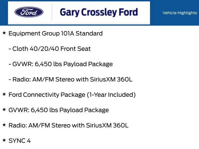 New 2026 Agate Black Metallic Ford XL image 19