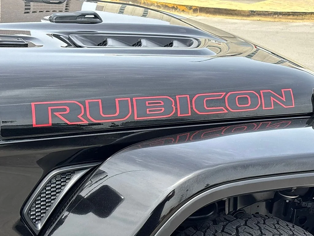 Used 2022 Black Clear Coat Jeep Rubicon image 8