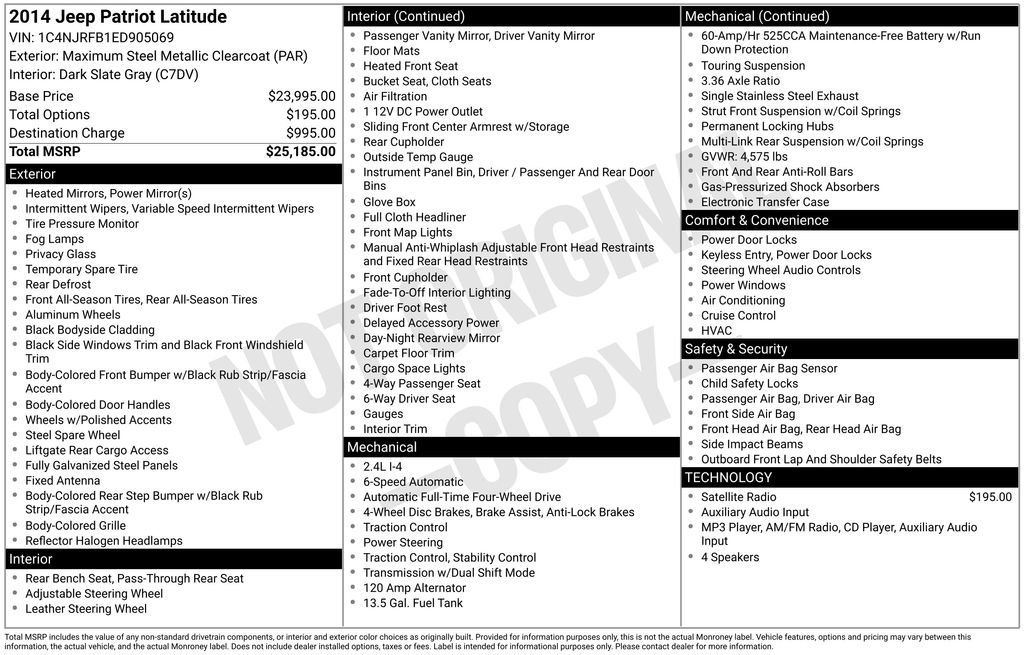 Used 2014 Gray Jeep Latitude image 9