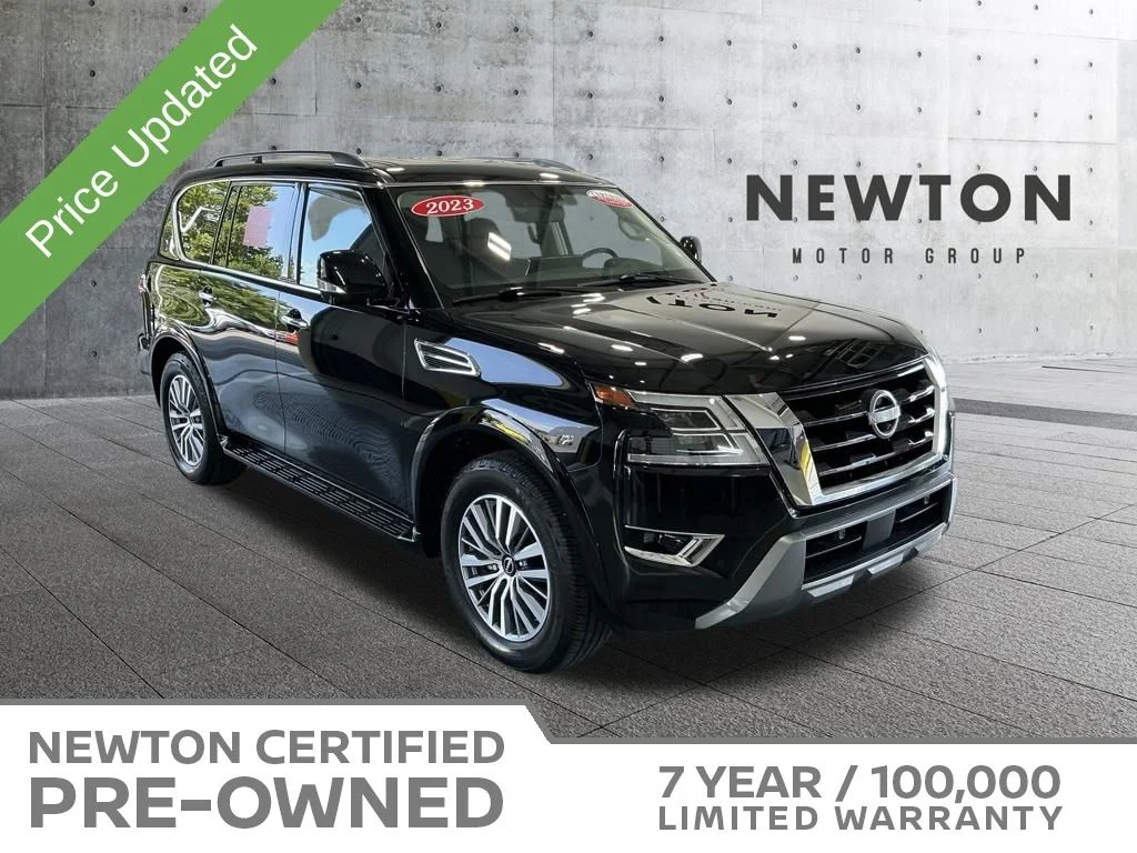 Certified Used 2023 Super Black Nissan SL image 1