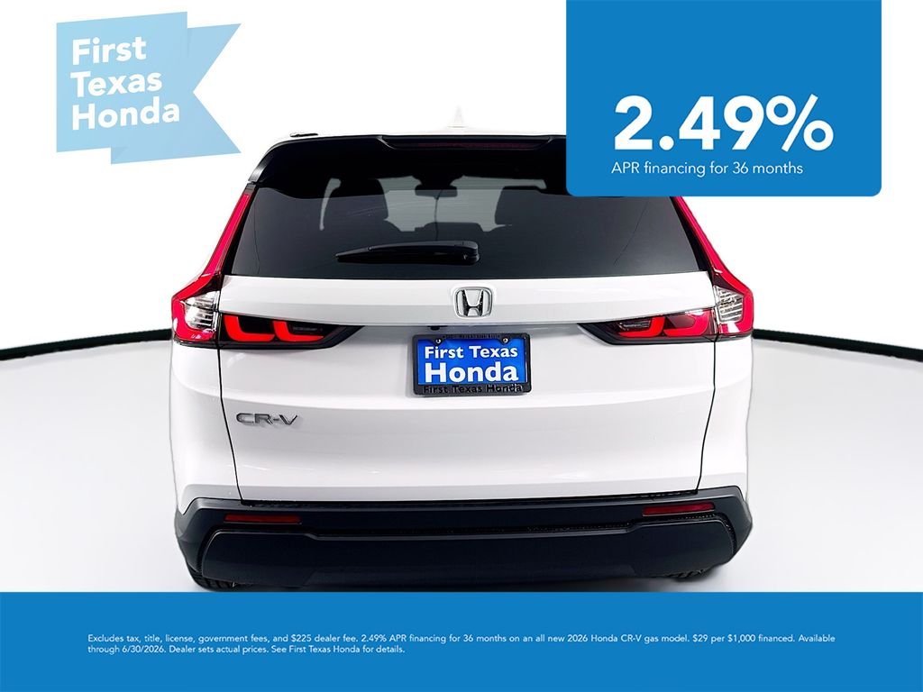 New 2026 Platinum White Pearl Honda EX image 6