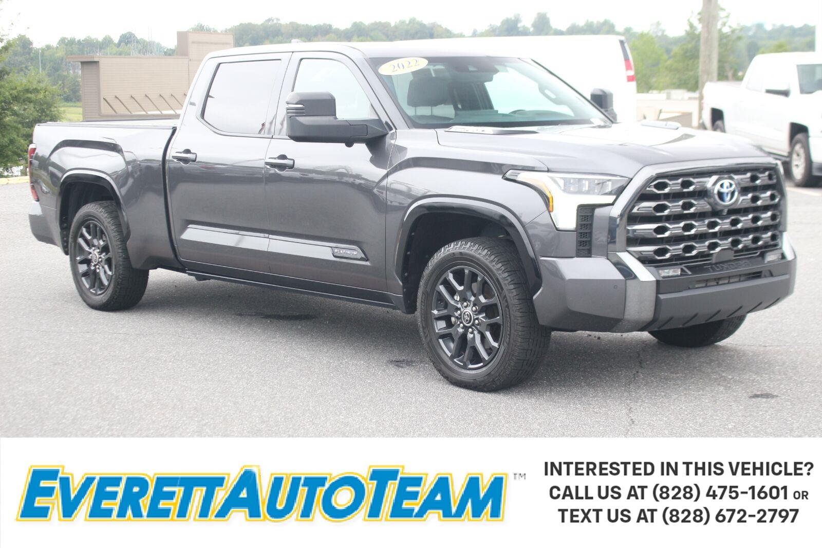 Used 2022 Grey Toyota Platinum Hybrid image 1