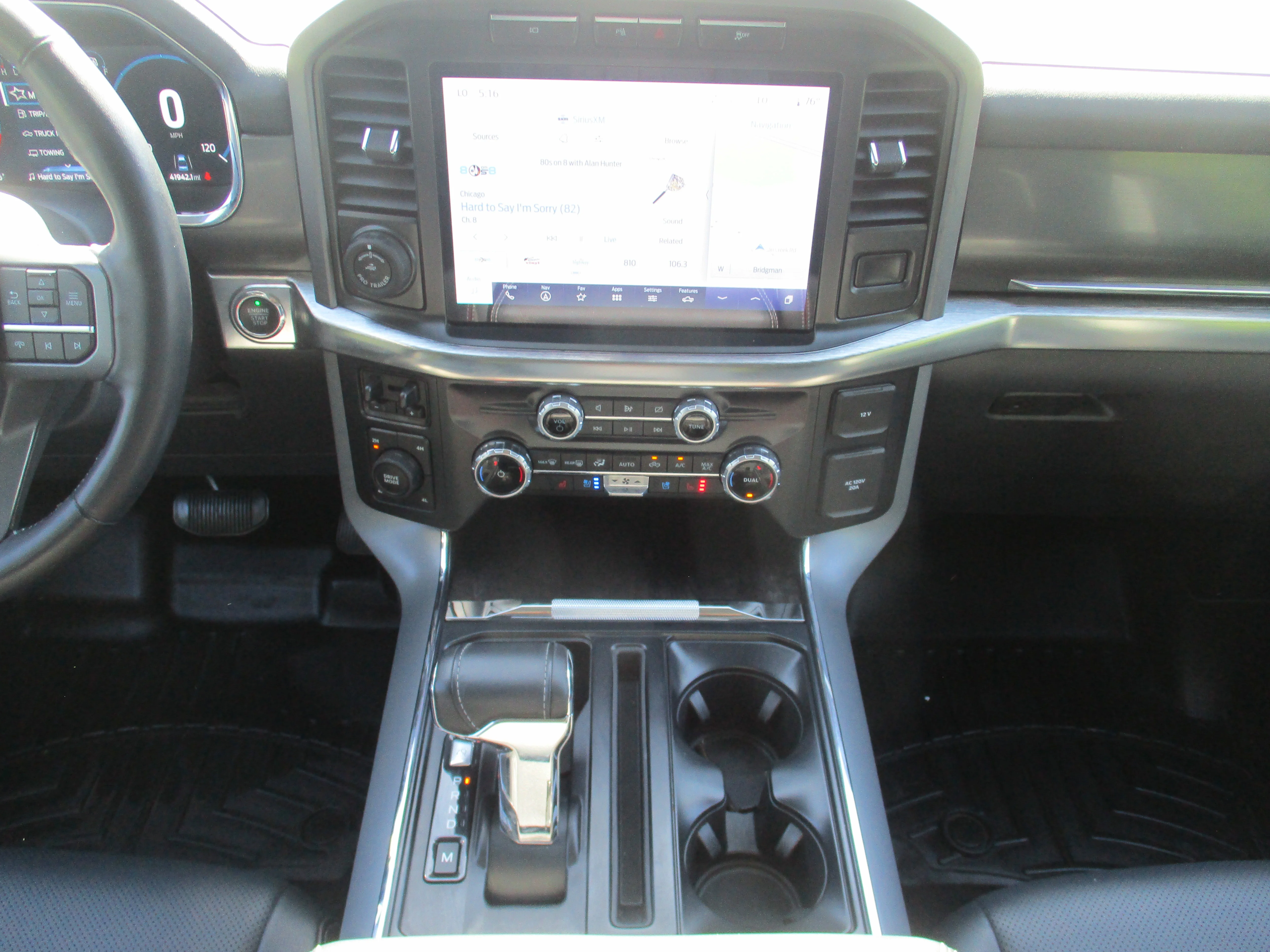 Used 2023 Azure Gray Metallic Tri-Coat Ford LARIAT image 17