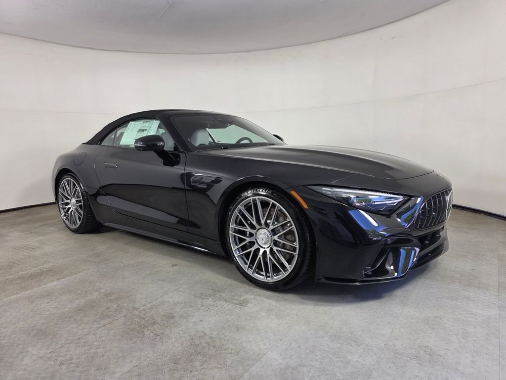 New 2027 Obsidian Black Metallic Mercedes-Benz AMG® SL 63 Roadster image 9