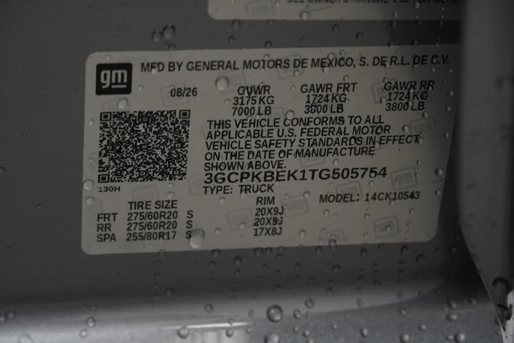 New 2026 Sterling Gray Metallic Chevrolet Custom image 40