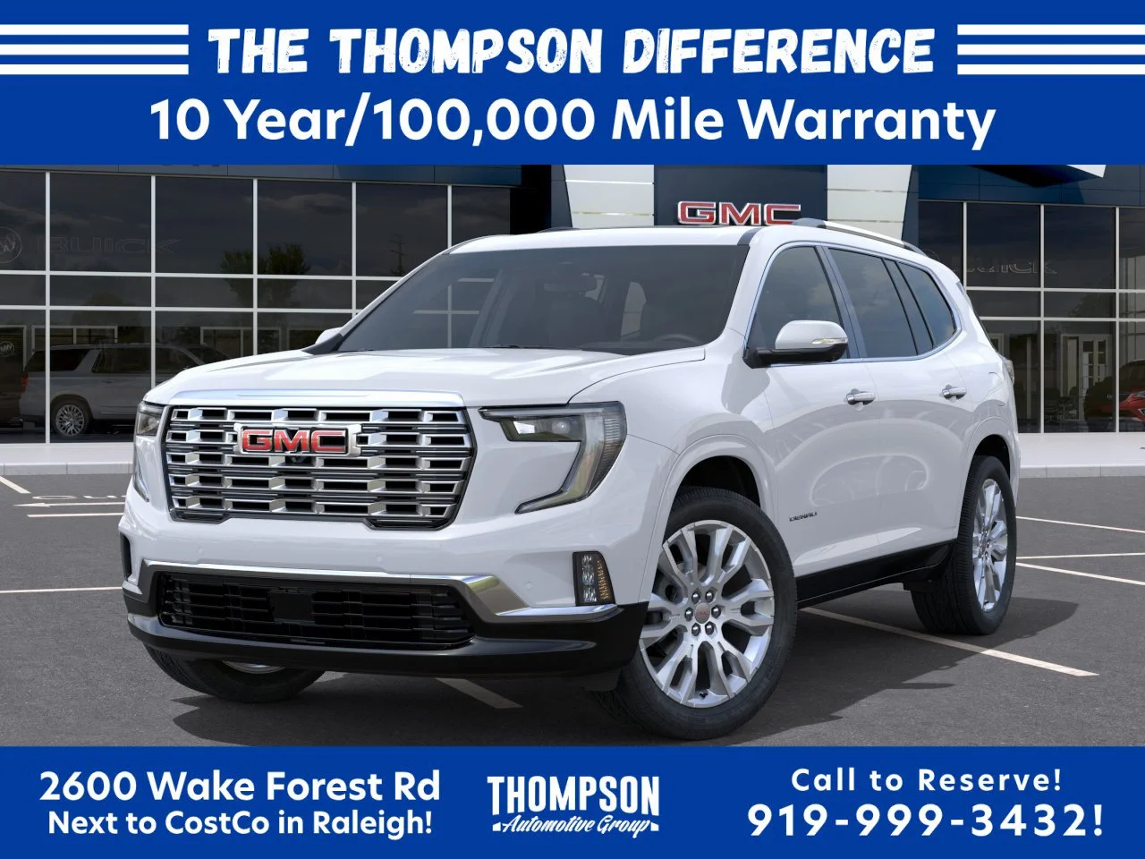 New 2026 Glacier White Tricoat GMC Denali image 9