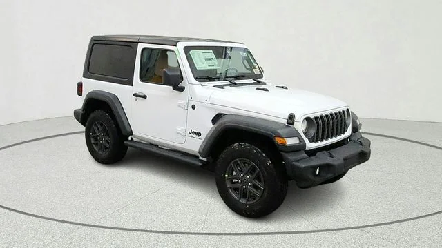 New 2026 Bright White Clear-Coat Exterior Paint Jeep Sport S image 12