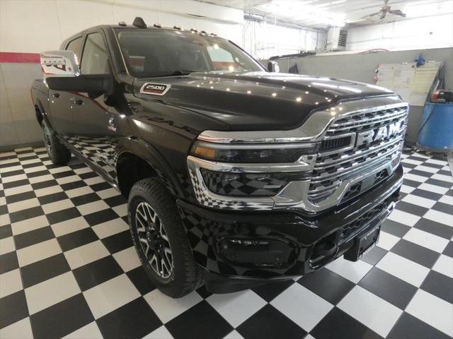 New 2026 Diamond Black Crystal Pearlcoat RAM Limited Longhorn image 5
