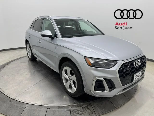 Certified Used 2024 Silver Audi 45 S line Premium image 1