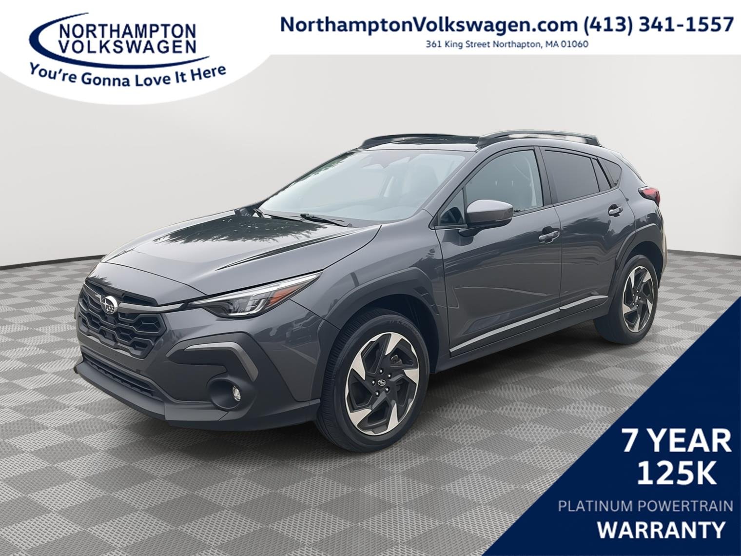 Used 2024 Magnetite Gray Metallic Subaru Limited image 1