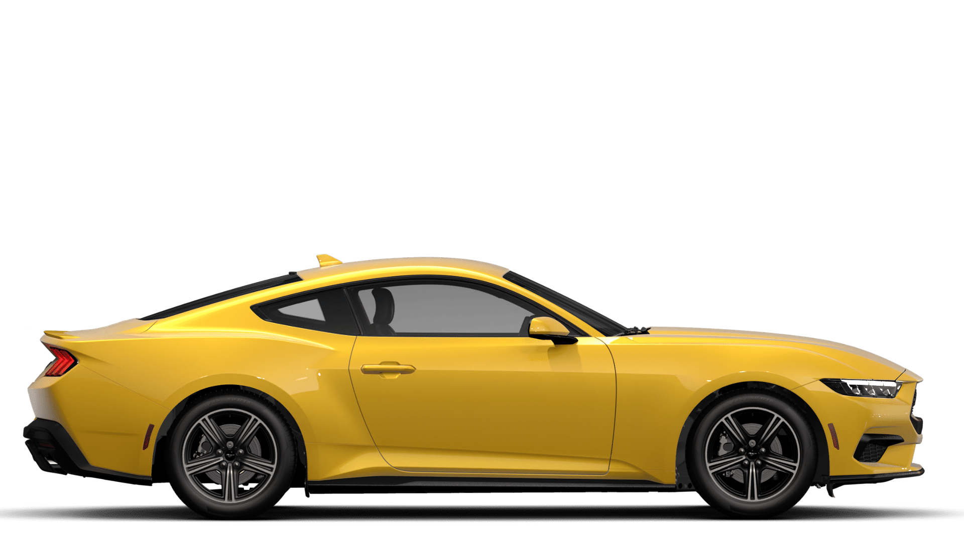 New 2024 Yellow Splash Metallic Ford EcoBoost® Premium Fastback image 5