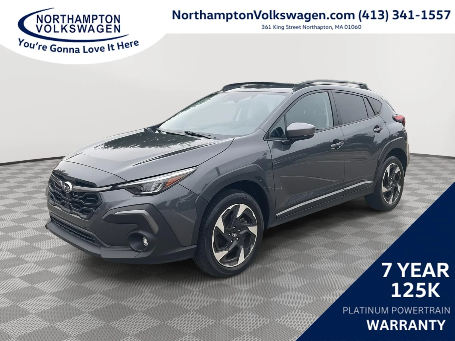 Used 2024 Magnetite Gray Metallic Subaru Limited image 1