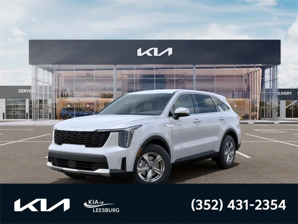 New 2026 Glacial White Pearl Kia LX image 1