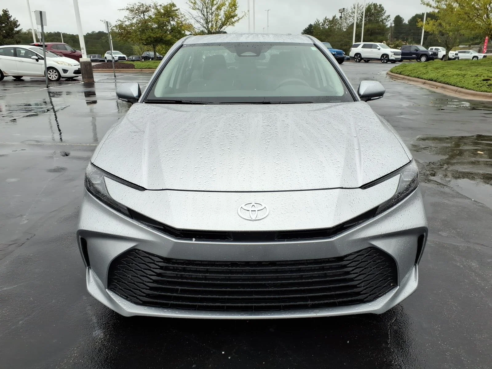 Used 2025 Celestial Silver Metallic Toyota LE image 8