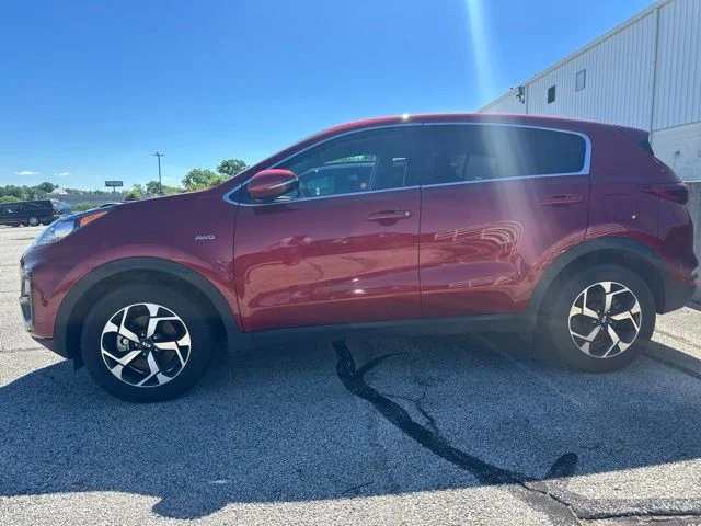Used 2020 Red Kia LX image 6