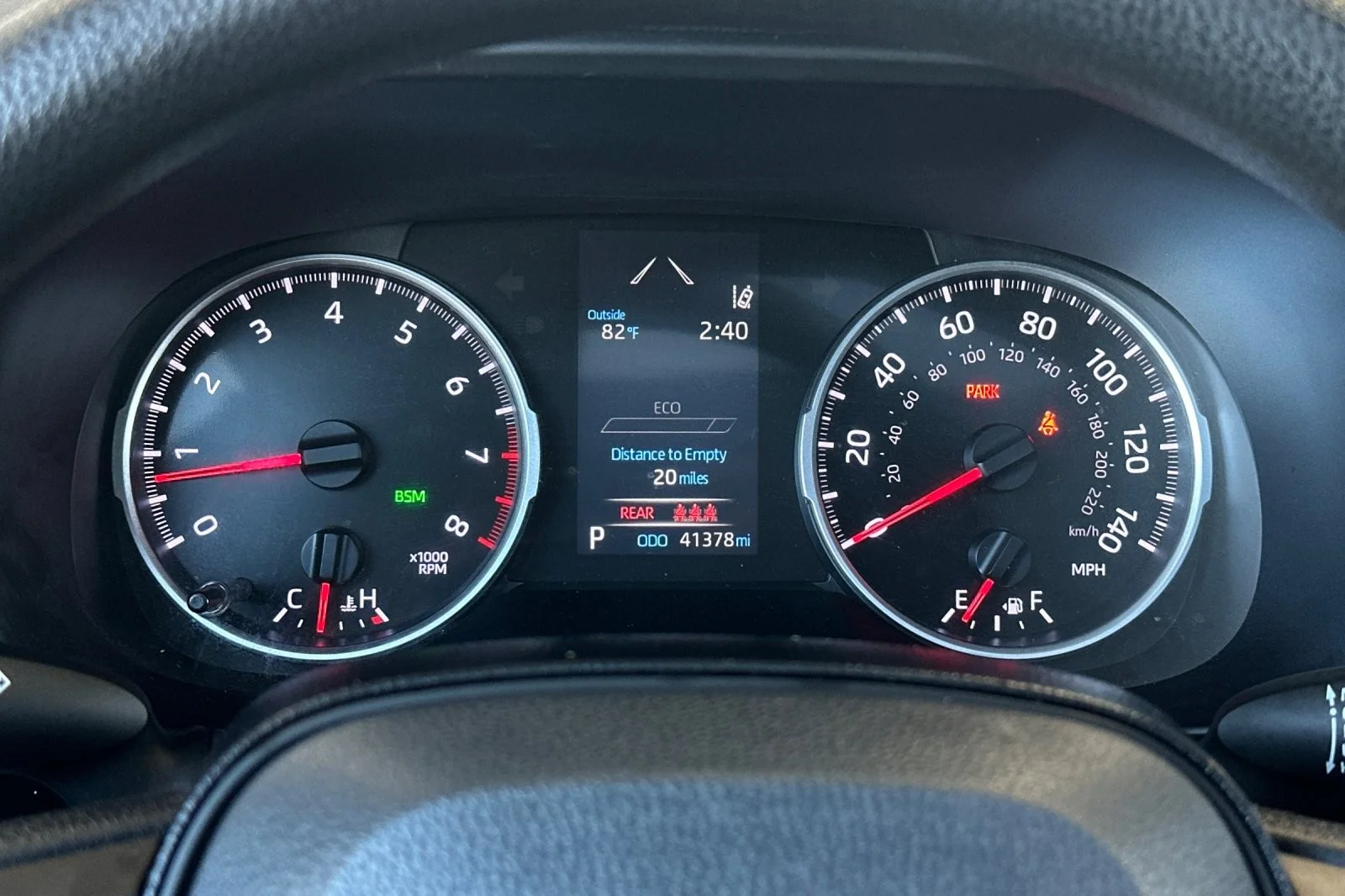 Used 2021 MAGNETIC GRAY Toyota XLE image 22