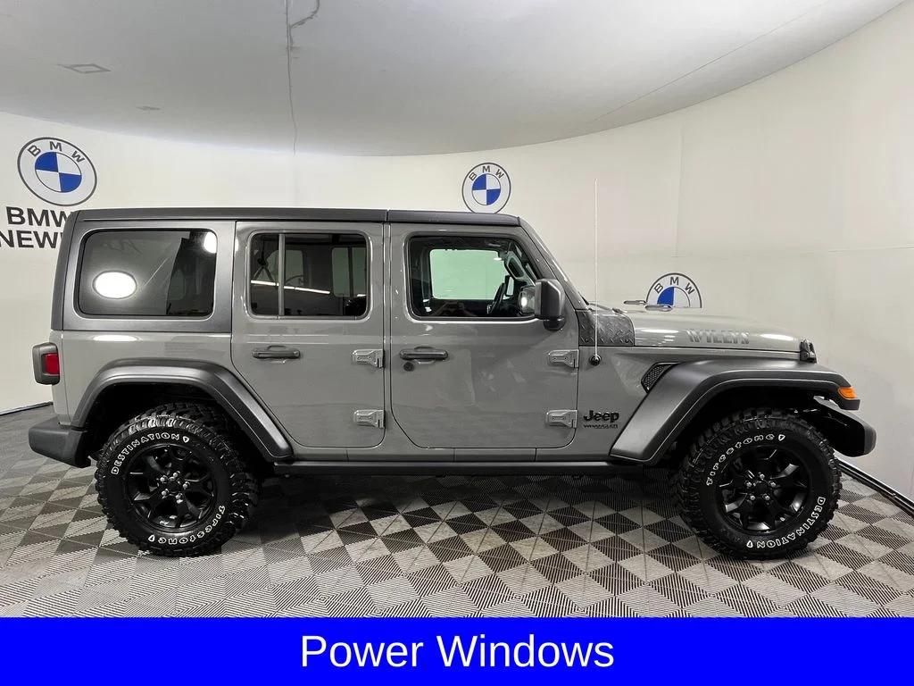Used 2021 Gray Jeep Unlimited Willys image 10