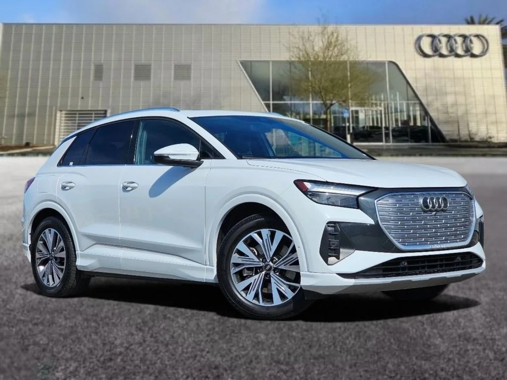 Used 2023 White Audi Premium Plus image 1