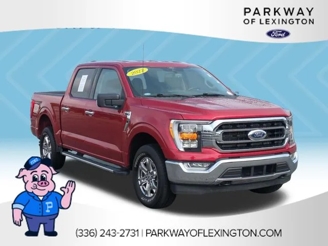 Used 2022 Red Ford XLT image 7