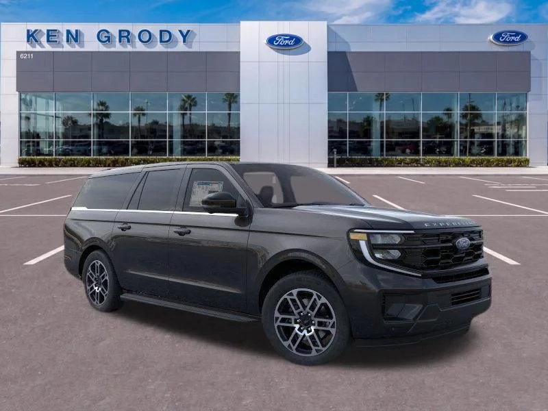 New 2026 Agate Black Metallic Ford Active image 1